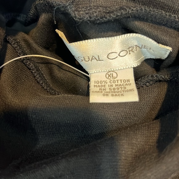Casual corner turtleneck black XL, NWT - Picture 3 of 3